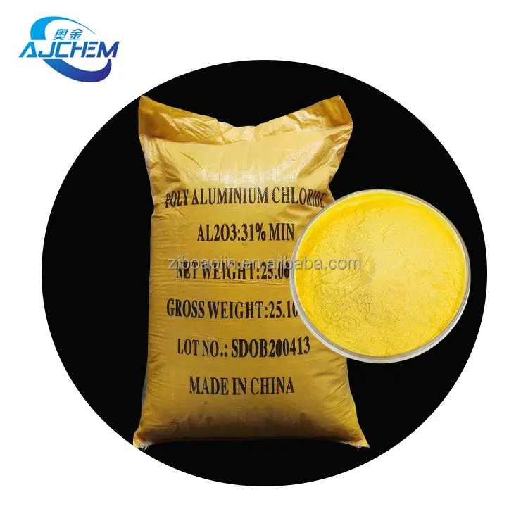 Fabrikant Poly Aluminiumchloride/Polyaluminiumchloride Pac 30% Waterbehandeling Chemicaliën