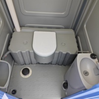 Remorque de toilettes portable de luxe, toilettes VIP avec douche et lavabo, remorque de toilettes haut de gamme pour événements
