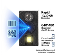 Module de scanner de codes-barres personnalisable M630-CH 1D 2D QR Code USB COM UART Haute vitesse 200 lectures/secondes Capteur CMOS Source de lumière LED