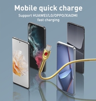Câble de charge rapide LDNIO personnalisé en PVC LC871C, chargeur rapide 5A USB pour téléphone mobile IOS, vente chaude