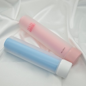 Personalizado <span class=keywords><strong>2</strong></span> en 1 Cosmético Vacío Squeeze Limpiador facial Suave Tubos de doble cámara Cosméticos Tubo de plástico con tapas abatibles - Product Image 5