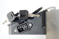 Caja de Batería Interna Oculta para Bicicleta Eléctrica ALX108C (Vacía) 36V-72V Compatible con 18650/21700, Integrada en el Cuadro, Tamaño Personalizado, Directo de Fábrica OEM