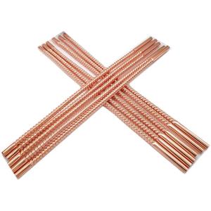 Custom T2 tubo filettato di <span class=keywords><strong>rame</strong></span> a forma di onda tubi ondulati tubo di <span class=keywords><strong>rame</strong></span> aria condizionata - Product Image 1