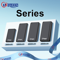 Chargeur portable fin personnalisé à charge rapide, batterie externe 20000mAh 10000mAh 30000mAh 5000mAh pour téléphone portable