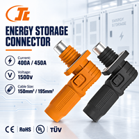 Connecteur haute tension 1500V, connecteur d'alimentation 450A, connecteur de stockage d'énergie pour applications électriques, connecteur de batterie au lithium