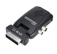 Récepteur numérique terrestre Scart DVB-T DVB-T2, tuner TV numérique, décodeur, prend en charge HDMI/Scart 1080P, tuner T2