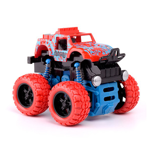 <span class=keywords><strong>Mini</strong></span>-voiture tout-terrain à rétrofriction avec roues robustes et carrosserie colorée en plastique, échelle 1:5, pour garçons, pour des courses amusantes - Product Image 1