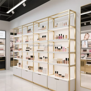 Tùy chỉnh mỹ phẩm kệ trưng bày tủ đứng và trang điểm trưng bày tường trưng bày cho cửa hàng trang điểm bán lẻ - Product Image 4