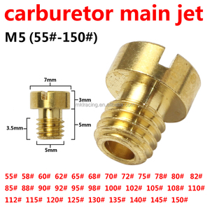 1PCS Boquilla Principal de Carburador M5 55 # -150 #   Carburador para Motocicleta PHBG Ad/ds - Product Image 1
