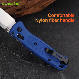 Ánh Nắng Mặt Trời Bán Buôn S30v Lưỡi Titan Tráng Nylon Sợi Xử Lý Của Nhãn Hiệu Gấp Dao Ánh Sáng Trọng Lượng DIY Cắm Trại Ngoài Trời Survival - Product Image 4