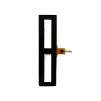Módulo de Pantalla Táctil LCD Industrial de 6 Pulgadas 511*63, Panel de Pantalla Táctil Capacitiva Negra con Interfaz IIC