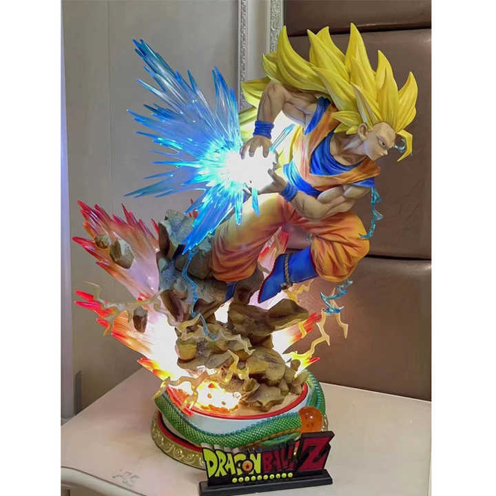 3d Design Modelo Impressão Modelo Goku Anime Ação Filho Goku Estátua Dragão  Bola Z Dragão Bola Figura - Compre 3d Design Modelo Impressão Modelo Goku  Anime Ação Filho Goku Estátua Dragão Bola