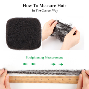 Lớn Lớn Lớn Bện Tóc Micro Twist Remy Tóc Trinh Nữ Afro Kinky Số Lượng Lớn Tóc Con Người - Product Image 3