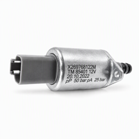 Válvula Solenoide de Alto Rendimiento TM85401 para Sistemas Hidráulicos de Excavadoras y Grúas, Válvula Electromagnética de Alto Flujo 12V/24V