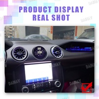 2.5 İNÇ Android LCD 2015-2020 Dokunmatik Ekranlı Gösterge Paneli Modelleri Ekran Göstergesi Yolcu Yarış Multimedya Araç Radyosu Ford Mustang için