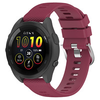 Bracelet de montre classique pour Garmin Forerunner 165 Bracelet Bracelet de montre de sport Bracelet en silicone souple pour Garmin Forerunner 165 Bracelet