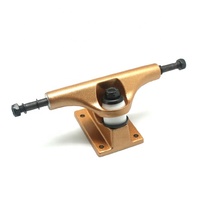 Truck de skateboard 5'' 127mm couleur métallique personnalisée, avec bushings SHR95AA, axe creux et axe plein, pour skateboard Pro Street robuste