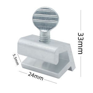 Ping Pong <b>Window</b> <b>Lock</b> Silver Aluminum Alloy Screw Installation Durable Minimalist Design For Sliding Door And <b>Window</b> <b>Security</b> - Product Image 2