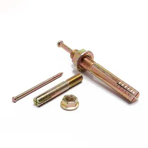 Zinc Plated Pin Type Anchor Bolts, Hammer Drive Anchor