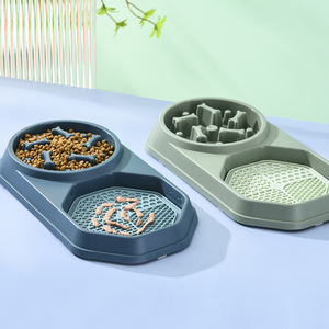 Ciotola per Cibo e Tappetino per Cani e Gatti, Tappetino in Silicone per Alimentazione Lenta e Abbeveraggio - Product Image 6