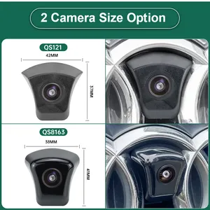 GreenYi Telecamera per Visione Anteriore Auto AHD 170° per Audi A3 8P A6 C7 C6 A4 B8 B6 B9 A1 TT MK2 A8 D3 Q7 4L Q3 8L C5 8J B5 4F A7 B7 Q5 <span class=keywords><strong>FY</strong></span> - Product Image 4