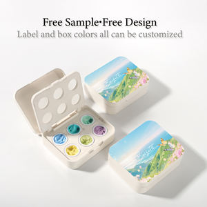 Scatola Cosmetica in Plastica OEM/ODM Personalizzata con 6 Scomparti, Cuscinetto d'Aria e Pellicola Sigillante per <span class=keywords><strong>Gel</strong></span> Ombre per Unghie - Product Image 3