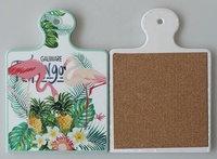 Ensemble de tapis de Table et sous-verres en céramique imperméable, résistant à la chaleur, vente en gros