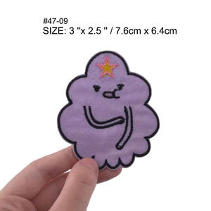 Set de Parches Bordados de Adventure Time, <span class=keywords><strong>Finn</strong></span> <span class=keywords><strong>Jake</strong></span> BMO LSP Parches Termoadhesivos para Chaqueta de Jeans DIY - Product Image 5