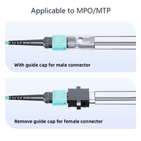 Stylo de nettoyage des extrémités de fibres optiques FTTH, stylo de nettoyage en un clic CLEP-MPO-Z pour connecteurs MPO/MTP 12/16 cœurs, plus de 500 nettoyages manuels