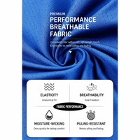 T-shirt de sport pour homme, design personnalisé OEM premium, logo, séchage rapide, léger, respirant, extensible dans quatre directions, pour la course à pied et l'entraînement