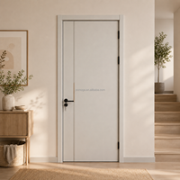Puertas Interiores Insonorizadas Minimalistas para Cocina, Paneles Acústicos de Madera, Malla de Fibra de Vidrio Impermeable y Resistente a Insectos