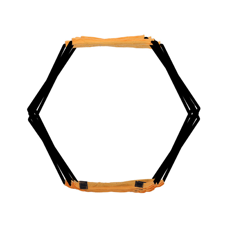 Hexagonal Butterfly Agility Ladder – Folding Speed Training Grid for Football, Basketball &amp; Fitness Drills