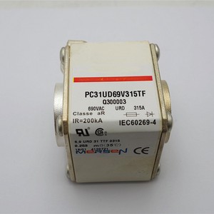 AR cầu chì hoạt động cực nhanh pc31ud69v315tf loại cầu chì ac690v 315A liên kết cầu chì thân vuông - Product Image 1