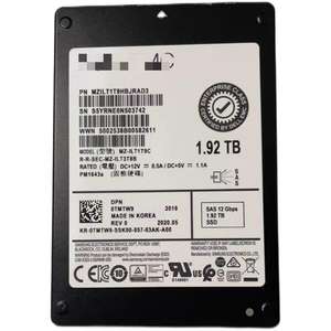 قرص صلب SSD داخلي للخادم سعة 1.92 تيرابايت PM883 مقاس 2.5 بوصة SATA 3.0 طراز MZ7LH1T9HMLTAD3 MZ-7LH1T9A بهيكل معدني جديد مع ضمان لمدة 3 سنوات (مجدد) - Product Image 2