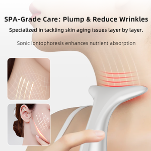 7 en 1 <span class=keywords><strong>Anti</strong></span>-<span class=keywords><strong>rides</strong></span> masseur facial <span class=keywords><strong>Anti</strong></span>-âge cou raffermissant visage Shaper multifonction visage sculptant dispositif raffermissant pour les femmes - Product Image 3