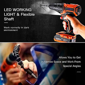 Taladro Percutor Inalámbrico de Litio de Alta Calidad con Logotipo Personalizado al por Mayor 2024, Taladro Inalámbrico de Máximo 21V - Product Image 3