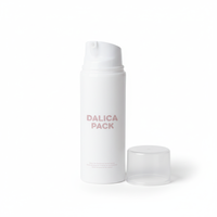 Flacons de lotion sous vide en plastique PP - Contenants sans air de couleur personnalisée avec logo imprimé à l'écran pour les produits de soin de la peau (plusieurs tailles)