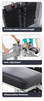 Station d'entraînement des quadriceps OEM Cheernin, équipement de musculation robuste avec extension de jambe sélectionnable