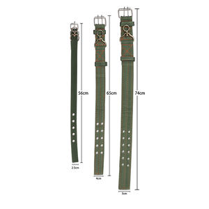 Collar de lona para animales de granja, 78cm, correa para el cuello, hebilla ajustable, Collar de tracción para ganado - Product Image 6