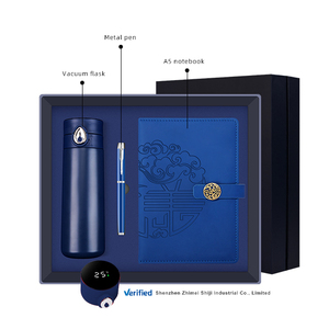 Idées d'affaires Nouveaux gadgets 2025 Flacon à vide + stylo + cahier A5 Meilleurs cadeaux de fête des mères