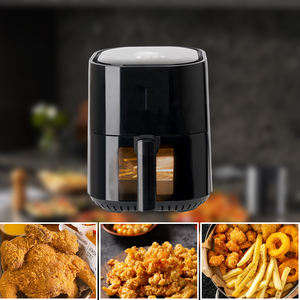 Electrodomésticos de cocina inteligentes digitales de estilo moderno OEM de 1200W 3.5L, freidora de aire todo en uno con ventana visible para el hogar - Product Image 2