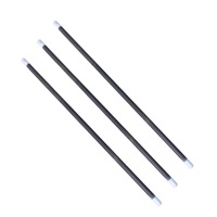 Elemen Pemanas SIC Globar Tipe ED 1500C, Elemen Pemanas Karbida Silikon Pemanas SIC