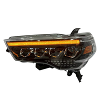 Ensemble de phares de voiture de haute qualité pour 4Runner 2014-2024, phare avant LED avec 4 lentilles, édition Starry, phares modifiés