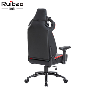 <span class=keywords><strong>Sedia</strong></span> <span class=keywords><strong>da</strong></span> <span class=keywords><strong>Gaming</strong></span> Ergonomica Multifunzionale Economica con Logo Personalizzato in Pelle Sintetica, Braccioli Regolabili 4D e Meccanismo a Farfalla - Product Image 4