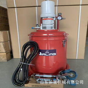 Pistolet à graisse pneumatique Jialing HNXD-2 en acier 20L haute pression à double buse pour usage industriel - Product Image 1