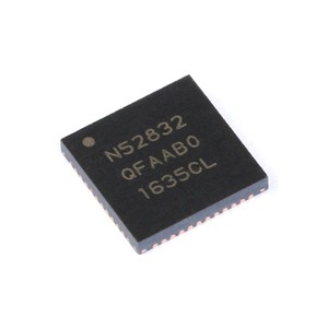 ชิปไอซี NRF52832-QFAA-R SMD QFN48 2.4GHz ตัวรับส่งสัญญาณความถี่วิทยุแบบดั้งเดิม - Product Image 1