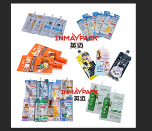 Dùng một lần tóc Gel Kem Túi máy đóng gói túi phẳng gói cho thực phẩm hàng hóa điền niêm phong ghi nhãn nhựa động cơ - Product Image 3