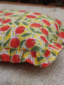 Premium Hand Block Printed Decorative Cotton <b>Cushion</b> <b>Cover</b> Pillow Trending Design - Product Image 4