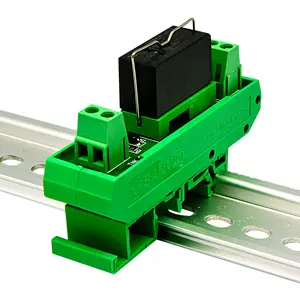 Sanwo - Módulo de relé eletromagnético selado, módulo de 1 canal, 24v, 12/24v, 16a, placa de controle de saída, placa amplificadora PLC, relé G2RL-1-E, sem fio, sem fio, para uso doméstico