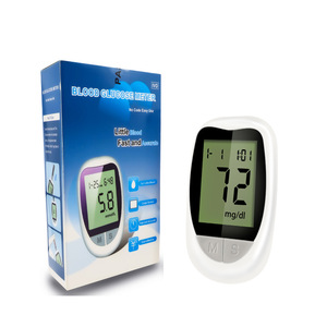 Digitale slimme bloedglucosemeter, huishoudelijk medisch apparaat met elektrische voeding, testt bloedsuiker, goedkope prijs, teststrips - Product Image 3
